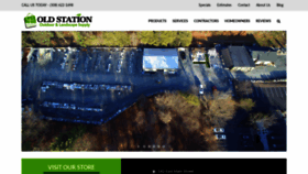What Oldstationlandscapesupply.com website looked like in 2020 (4 years ago)