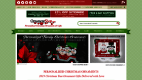 What Ornamentshop.com website looked like in 2020 (4 years ago)