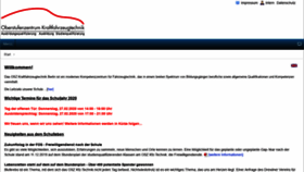 What Osz-kfz.de website looked like in 2020 (4 years ago)