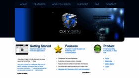 What Oxygencode.com website looked like in 2020 (5 years ago)