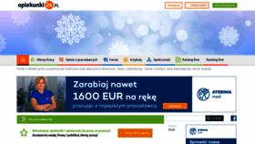 What Opiekunki24.pl website looked like in 2020 (4 years ago)