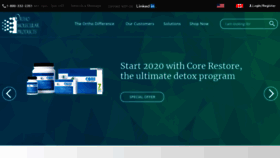 What Orthomolecularproducts.com website looked like in 2020 (4 years ago)