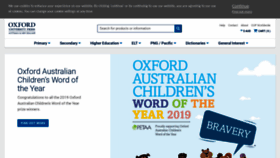 What Oup.com.au website looked like in 2020 (4 years ago)