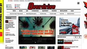 What Overdriveonline.com website looked like in 2020 (4 years ago)