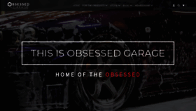 What Obsessedgarage.com website looked like in 2020 (4 years ago)