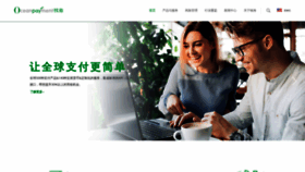 What Oceanpayment.com.cn website looked like in 2020 (4 years ago)