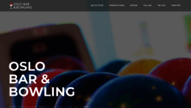 What Oslobowling.no website looked like in 2020 (4 years ago)