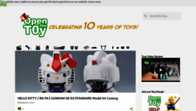 What Openthetoy.com website looked like in 2020 (4 years ago)