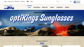 What Optiking.com website looked like in 2020 (4 years ago)