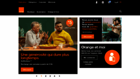 What Orange.ma website looked like in 2020 (4 years ago)