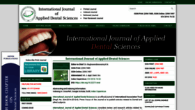 What Oraljournal.com website looked like in 2020 (4 years ago)
