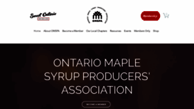 What Omspa.ca website looked like in 2020 (4 years ago)
