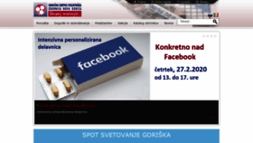 What Ooz-novagorica.si website looked like in 2020 (4 years ago)