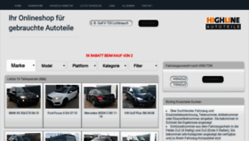 What Onlineteile24.de website looked like in 2020 (4 years ago)