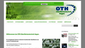 What Oth-hagen.de website looked like in 2020 (4 years ago)