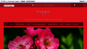 What Orchid-studio.ru website looked like in 2020 (4 years ago)