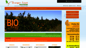 What Orangenfrisch-nachhause.com website looked like in 2020 (4 years ago)
