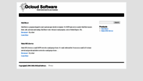 What Ocloudsoft.com website looked like in 2020 (4 years ago)
