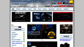 What Otticauniversitaria.it website looked like in 2020 (4 years ago)