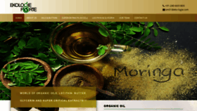 What Organic-oils.in website looked like in 2020 (4 years ago)