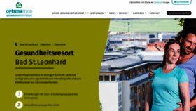 What Optimamed-badstleonhard.at website looked like in 2020 (4 years ago)