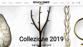 What Opinionciatti.com website looked like in 2020 (4 years ago)