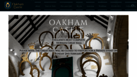 What Oakhamcastle.org website looked like in 2020 (4 years ago)
