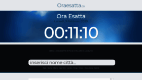What Oraesatta.co website looked like in 2020 (4 years ago)