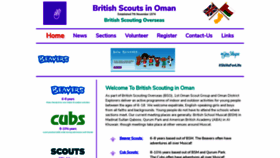 What Omanbso.org website looked like in 2020 (4 years ago)