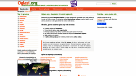 What Oglasi.org website looked like in 2020 (4 years ago)