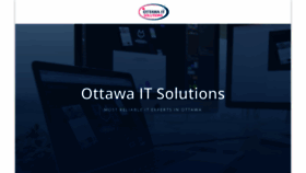 What Ottawaitsolutions.com website looked like in 2020 (4 years ago)
