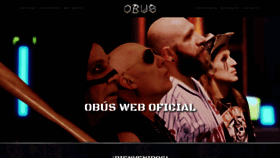What Obusrock.com website looked like in 2020 (4 years ago)