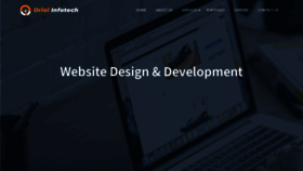 What Oriolinfotech.com website looked like in 2020 (5 years ago)