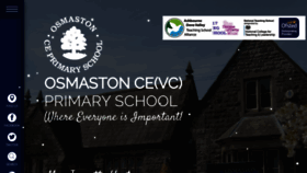 What Osmastonprimary.co.uk website looked like in 2020 (5 years ago)