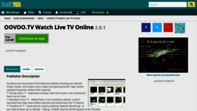 What Oovoo-tv-watch-live-tv-online.soft112.com website looked like in 2020 (4 years ago)