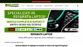 What Onlaptop.ro website looked like in 2020 (4 years ago)