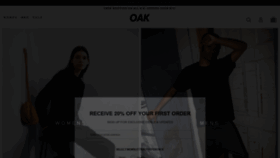 What Oaknyc.com website looked like in 2020 (4 years ago)