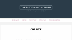 What Onepiece-mangaonline.com website looked like in 2020 (4 years ago)