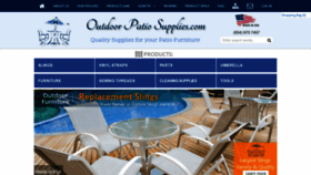 What Outdoorpatiosupplies.com website looked like in 2020 (4 years ago)