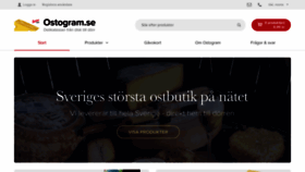 What Ostogram.se website looked like in 2020 (4 years ago)