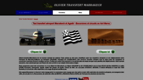 What Olivier-transfert-marrakech.fr website looked like in 2020 (4 years ago)