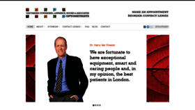 What Optometristsoncolborne.com website looked like in 2020 (4 years ago)