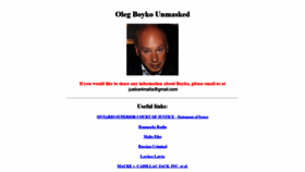 What Olegvboyko.website website looked like in 2020 (4 years ago)