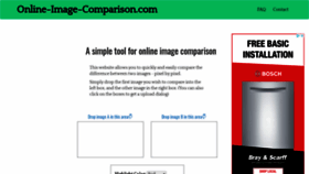 What Online-image-comparison.com website looked like in 2020 (4 years ago)