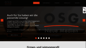 What Osggmbh.de website looked like in 2020 (4 years ago)