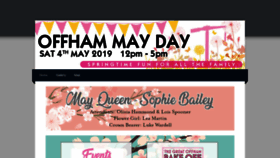 What Offhammayday.co.uk website looked like in 2020 (6 years ago)