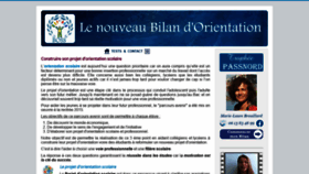 What Orientation-scolaire-professionnelle.com website looked like in 2020 (4 years ago)