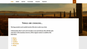 What Orkneyjar.com website looked like in 2020 (4 years ago)
