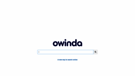 What Owinda.com website looked like in 2020 (4 years ago)