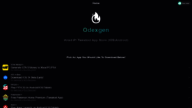 What Odexgen.com website looked like in 2020 (4 years ago)